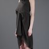 Rick Owens Silk Tunic Dress in Brown (green) - Lyst