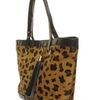 Sara Berman Ione Shopper Leopard in Animal (leopard) - Lyst