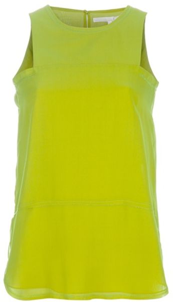 Schumacher Vest Top in Green - Lyst
