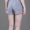 Sonia By Sonia Rykiel Button Detail Shorts in Blue - Lyst