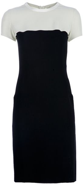 Stella McCartney Twotone Dress - Lyst