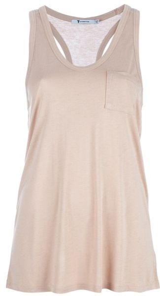 T By Alexander Wang Long Tank Top - Lyst