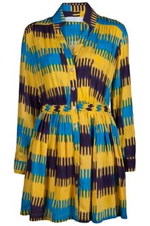 Thakoon Addition Gathered Waist Shirtdress - Lyst