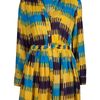 Thakoon Addition Gathered Waist Shirtdress in Yellow - Lyst