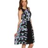 Tibi Geneva Print Sleeveless Draped Dress in Purple (l) - Lyst