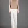 Tory Burch Vest Top in Beige - Lyst