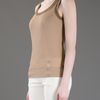 Tory Burch Vest Top in Beige - Lyst
