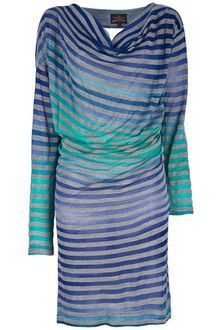 Vivienne Westwood Anglomania Draped Dress - Lyst