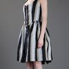 Vivienne Westwood Anglomania Striped Dress in Gray (grey) - Lyst