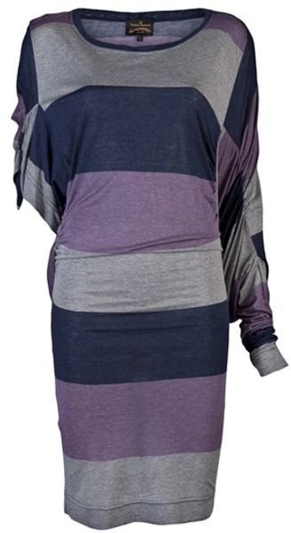 Vivienne Westwood Anglomania Tiger Striped Dress - Lyst