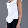 Vivienne Westwood Anglomania Corset Style Blouse in White - Lyst