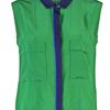 Yigal Azrouel Sleeveless Color Block Top in Green - Lyst