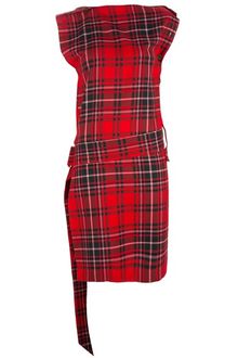 Yohji Yamamoto Tartan Dress - Lyst