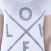 Zoe Karssen Love Tshirt in White - Lyst