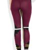 Alexander Wang Knitted Paneled Leggingsstyle Pants in Brown (berry) - Lyst