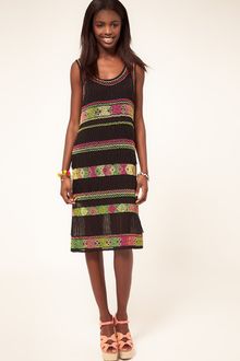 ASOS Collection Asos Fringe and Bead Dress - Lyst