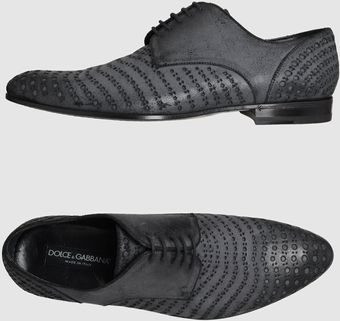 Dolce & Gabbana Dolce Gabbana Laced Shoes - Lyst