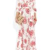 Duro Olowu Printed Silksatin Gown in White - Lyst