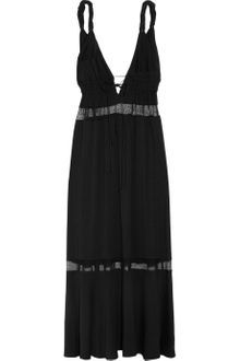 Holy Tee Brazil Meshinsert Jersey Dress - Lyst