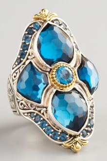 Konstantino London Blue Topaz Figure 8 Ring - Lyst