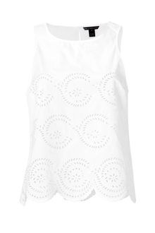 Marc By Marc Jacobs White Palmetto Eyelet Top - Lyst