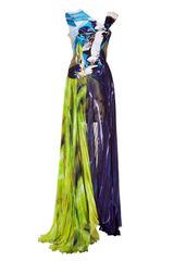 Mary Katrantzou Underwater Fairytale Silk Dress