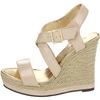 Michael Antonio Womens Galin Wedge Sandal in Beige (tan) - Lyst