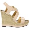 Michael Antonio Womens Galin Wedge Sandal in Beige (tan) - Lyst