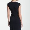 Michael By Michael Kors Cap Sleeve Wrap Dress in Blue (navy) - Lyst