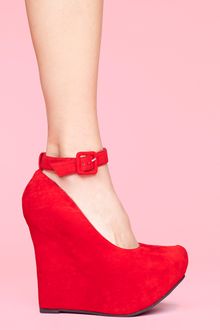 Nasty Gal Roxy Platform Wedge  - Lyst