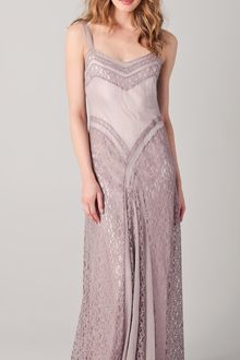 Philosophy di Alberta Ferretti Long Lace Dress - Lyst