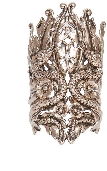 Roberto Cavalli Snake Bracelet in Animal (snake) - Lyst