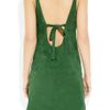 See By Chloé Suede Mini Dress in Green - Lyst