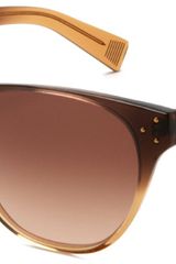 7 For All Mankind Arieta Round Sunglasses