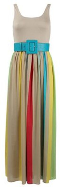 Alice + Olivia Alice Olivia Dress in Multicolor (stripe) - Lyst