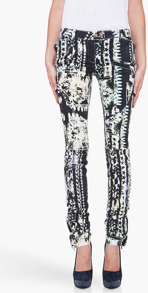 Balmain Star Print Jeans - Lyst