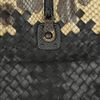 Bottega Veneta Intrecciato Python and Leather Tote in Multicolor (multicolored) - Lyst