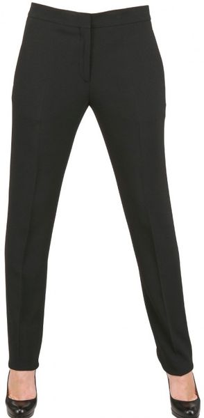  Stretch Crepe Cady Trousers 