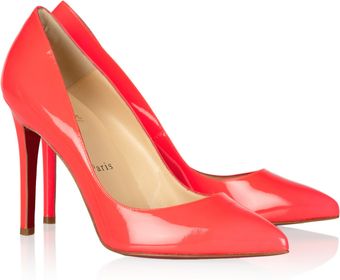Christian Louboutin Pigalle 100 Patentleather Pumps - Lyst