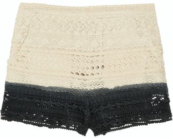 Girl. By Band Of Outsiders Cleo Crochet Knit Shorts - Lyst