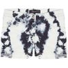 Isabel Marant Irox Tiedyed Stretchdenim Shorts in Blue (denim) - Lyst