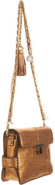 Lanvin Snakeskin Gypsie Medium Shoulder Bag - Lyst