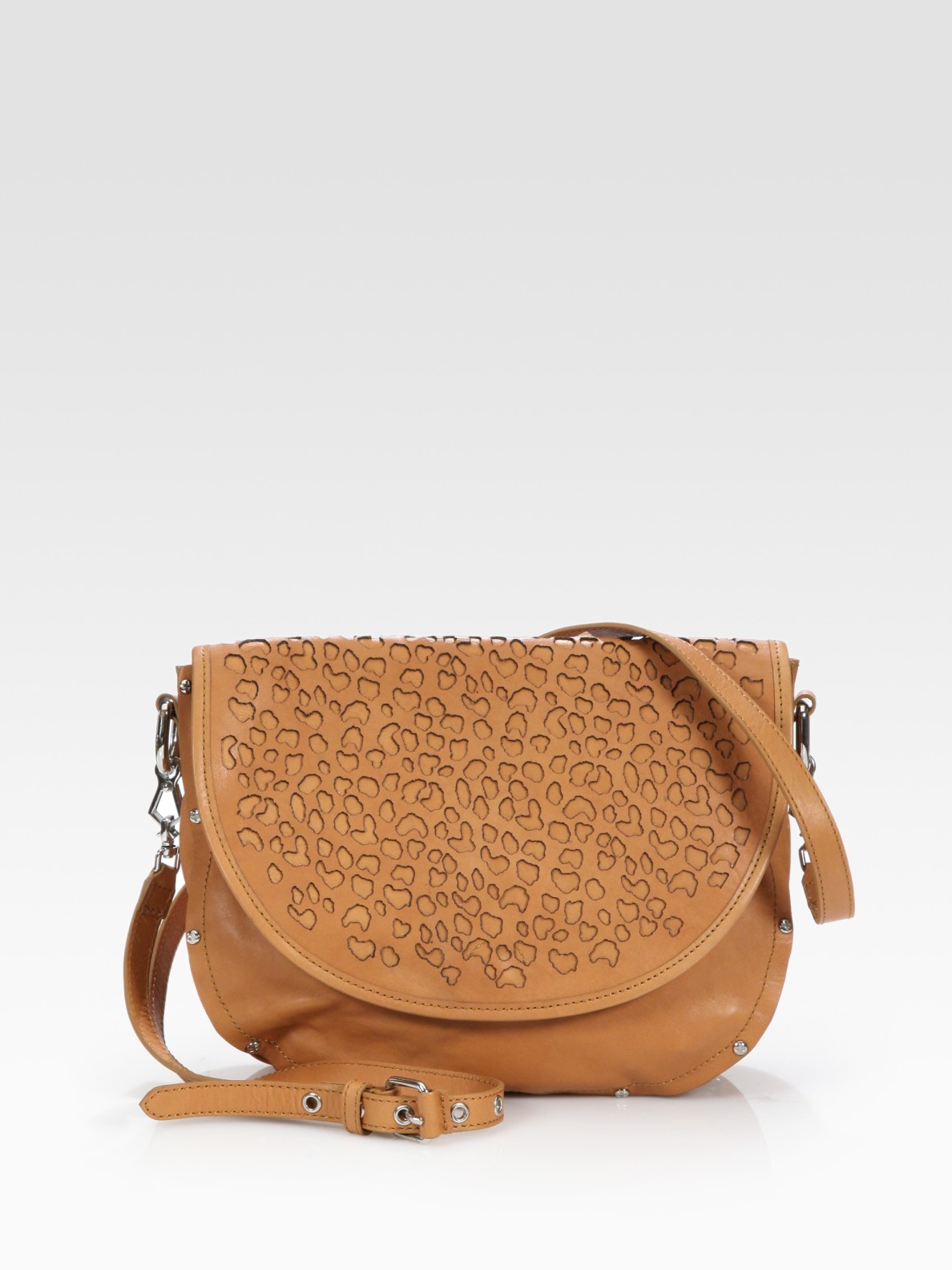 rebecca minkoff suede saddle bag