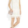 Red Valentino Embellished Macramé Dress in Beige (white) - Lyst