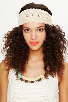 Free People Tatty Floral Gauze Headwrap - Lyst