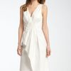 Rachel Roy Origami Cascade Dress in Beige (natural white) - Lyst