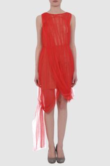 Vera Wang Short Dresses - Lyst