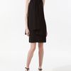 Zara Panelled Halter Neck Dress in Black - Lyst