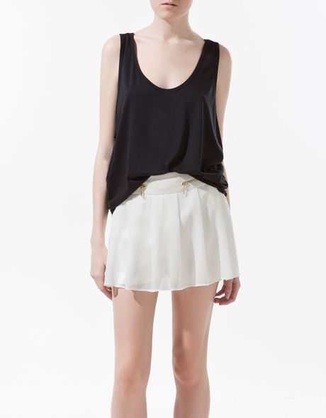 zara vest top wide straps