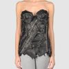 Balmain Tube Tops in Black - Lyst